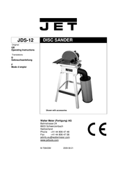 Jet JDS-12 Operating Instructions Manual