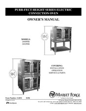 Market Forge Industries 2600PHE Owner's Manual