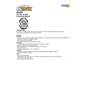 HiTRAx 42.7003 Instruction Manual