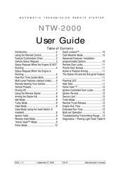 Nordic NTW-2000 User Manual