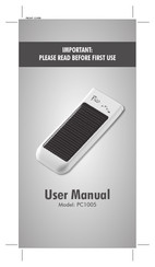 Solar Freeloader Pico PC1005 User Manual