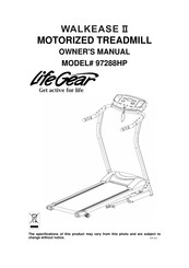 LifeGear 97288HP Owner's Manual