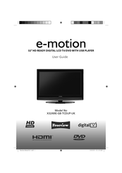 E-motion X32/69E-GB-TCDUP-UK User Manual