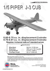 The World Models Mfg 1/5 Piper J-3 Cub Instruction Manual
