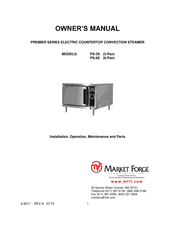 Market Forge Industries Premier PS-6E Owner's Manual