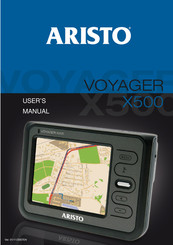 Aristo Voyager X500 User Manual