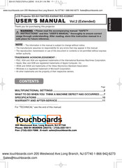Touchboards ED-X3250AT User Manual