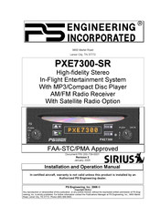 PS Engineering PXE7300-SR Installation And Operation Manual