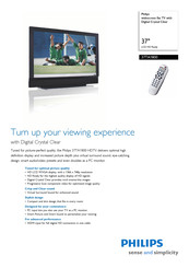 Philips 37TA1800 Brochure & Specs