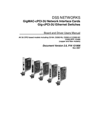 DSS NETWORKS GigMAC-cPCI-3U User Manual