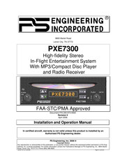PS Engineering PXE7300 Installation And Operation Manual