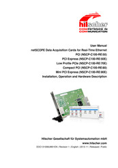 hilscher NSCP-C100-RE\90E User Manual