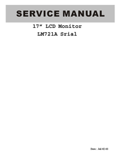 AOC LM721A Service Manual