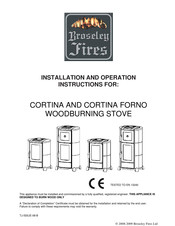 Broseley Cortina Forno Installation And Operation Instructions Manual