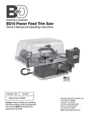 Barranca Diamond BD10 Owner's Manual And Operating Instructions