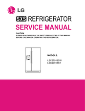 LG LSC27918ST Service Manual