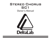 DeltaLab Stereo Chorus SC1 Owner's Manual