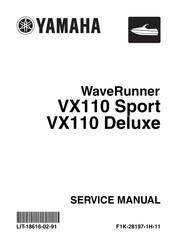 Yamaha VX110 Sport Service Manual