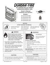 Quadra-Fire MTVERNINSAE-CWL Owner's Manual