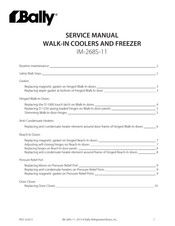 Bally IM-268S-11 Service Manual