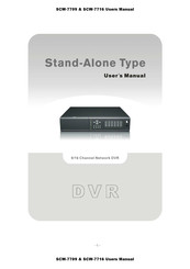 Security Camera World SCW-7709 User Manual