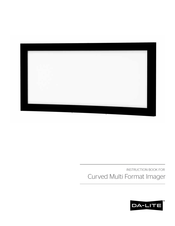 Da-Lite Curved Multi Format Imager Instruction Book