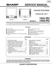 Sharp 14A2-RU Service Manual