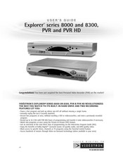 Videotron Explorer 8000 User Manual
