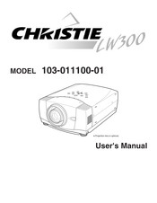 Christie Christie LW300 User Manual