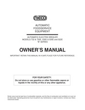 Nieco 732 Owner's Manual