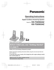 Panasonic KX-TG8562AZ Operating Instructions Manual