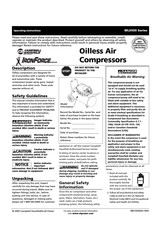 Campbell Hausfeld WL6500 Series Operating Instructions Manual