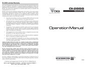 Rice Lake DI-28SS Operation Manual