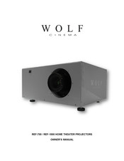 Wolf Cinema REF-700 Owner's Manual