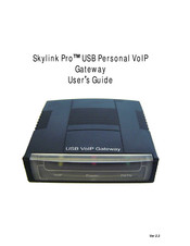 SkyLink Pro USB Personal VoIP Gateway User Manual