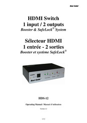 Real Cable HDS-12 Operating Manual