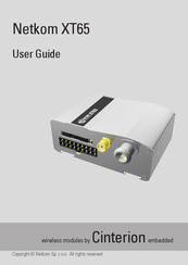 Cinterion Netkom XT65 User Manual