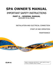 Sunrise spas Spas Owner's Manual