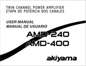akiyama AMD-400 User Manual