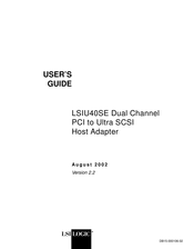 Lsi LSIU40SE User Manual