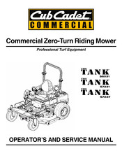 Cub Cadet Commercial Tank S7231 Operator's And Service Manual