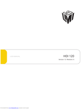 LMI Technologies HDI 120 User Manual