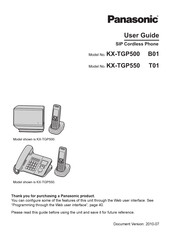 Panasonic KX-TGP550 T01 User Manual