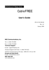 NDC Communications CableFREE User Manual