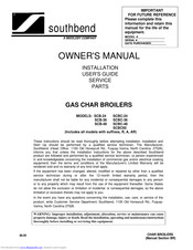 Southbend SCB-36 Owner's Manual