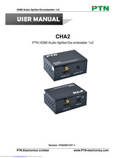 PTN CHA2 User Manual