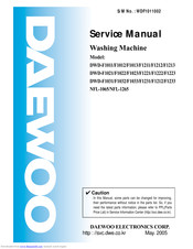 Daewoo F1212 Service Manual