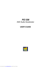 hival PCI 338 User Manual