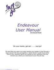 Renault Endeavour User Manual