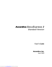 Accordiva SecuExpress 2 User Manual